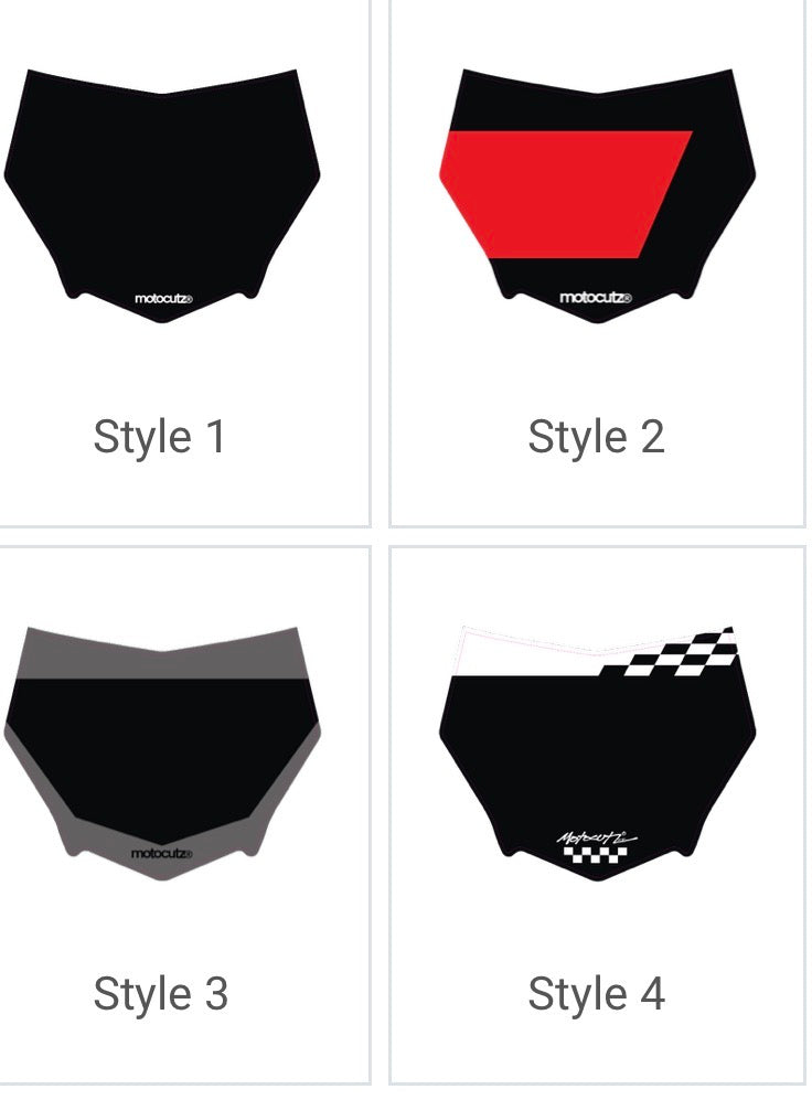 Moto cuts plate graphic can only do black and white