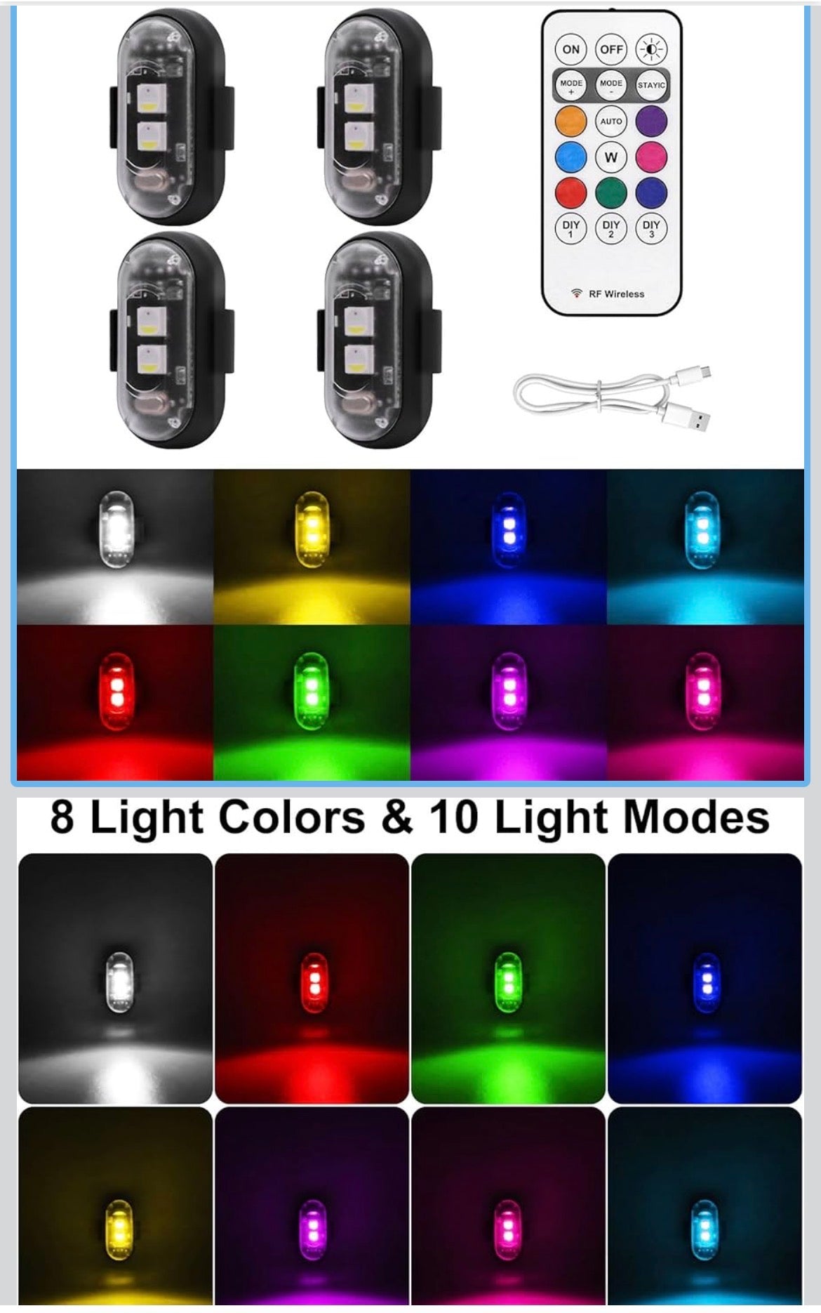 Under glow for e-bikes