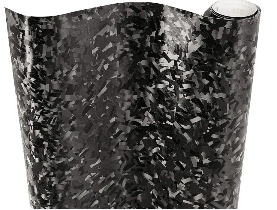 forged carbon fiber wrap for battery 1ft/5ft