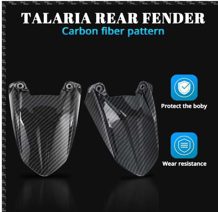 talaria fake carbon fiber mud flap